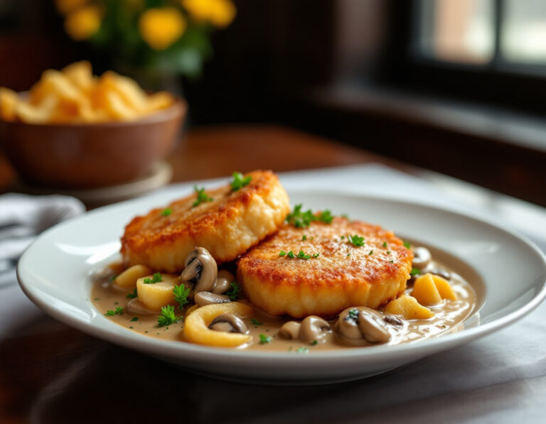 Escalope de Ternera al Estilo Zúrich – Cocina Suiza Tradicional