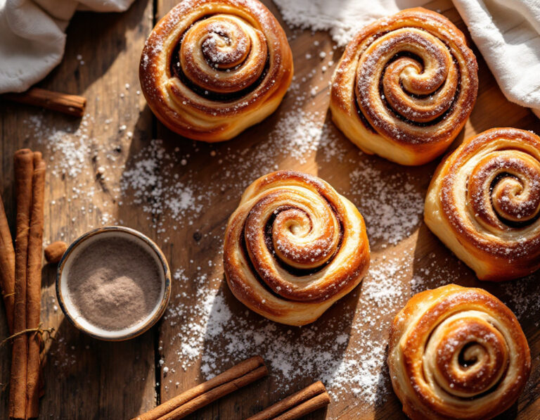 Receta de Kanelbullar – Cómo hacer bollos suecos de canela caseros