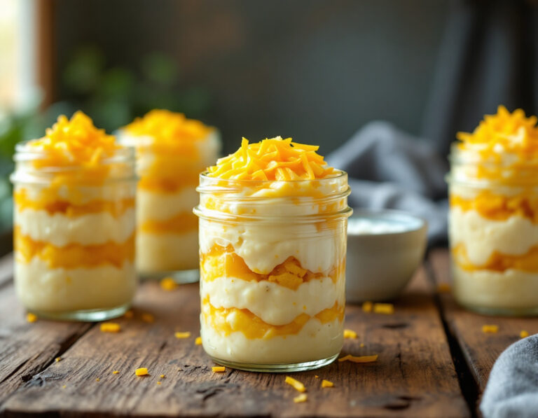 Mason Jar Potatoes Recipe - Creamy American Comfort Food Classic