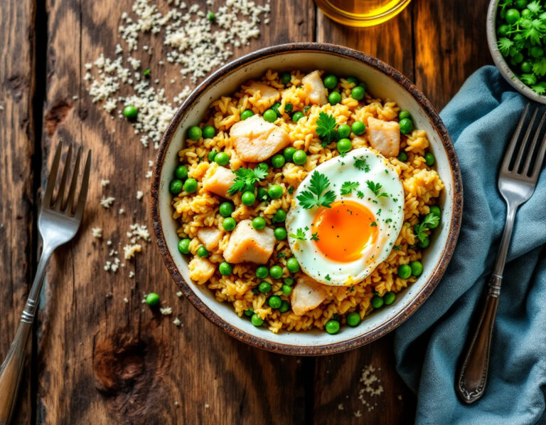 Receta de Kedgeree – Clásico plato de arroz británico