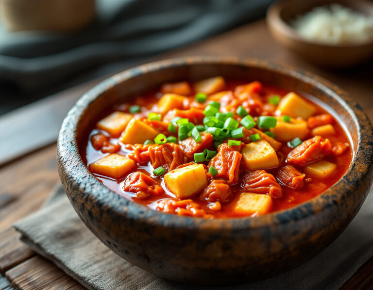 Receta Auténtica de Kimchi Jjigae – Estofado Coreano