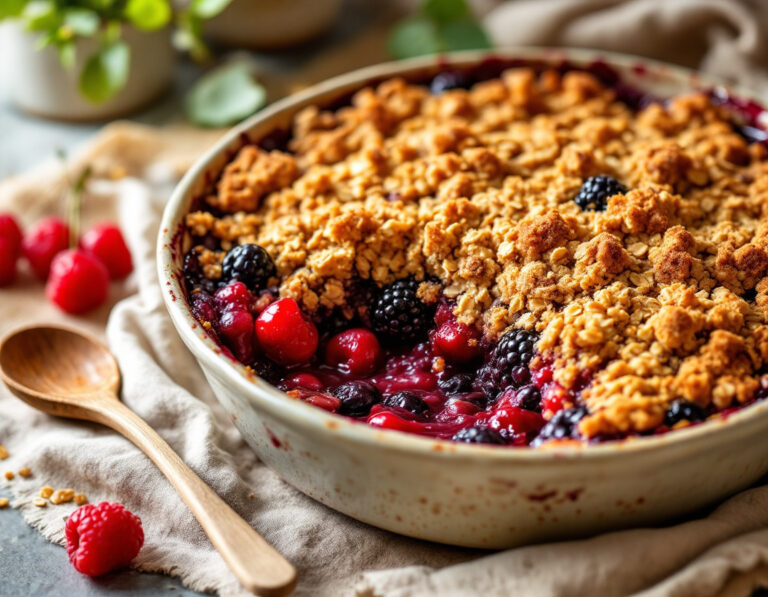 Classic Crumble Recipe – Crispy & Easy (Vegan)
