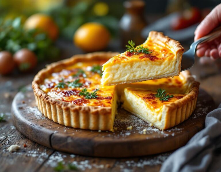 Klassisches Quiche Rezept - Französisch & einfach