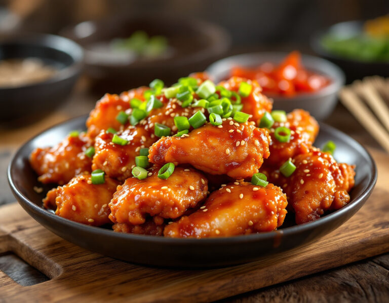 Receta de Korean Fried Chicken – Dakgangjeong Crujiente