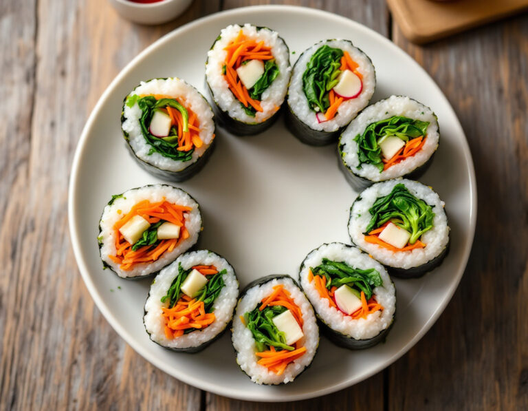 Receta de Kimbap – Cómo hacer rollitos de arroz coreanos