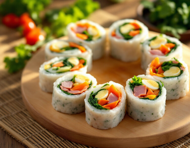 Receta de Kimbap Coreano – Fácil y Auténtica