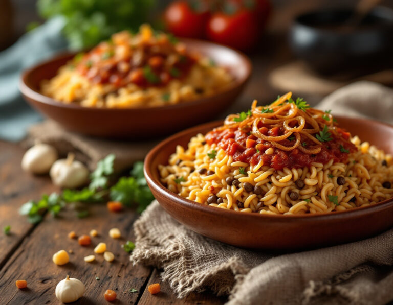 Koshari ala Coccolone – Cocina Egipcia