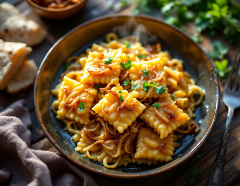 Receta de Krautfleckerl – Estilo austriaco auténtico