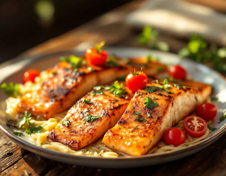 Receta de Salmón al Horno – Jugoso ‘Salmón’ Vegano en 30 Minutos