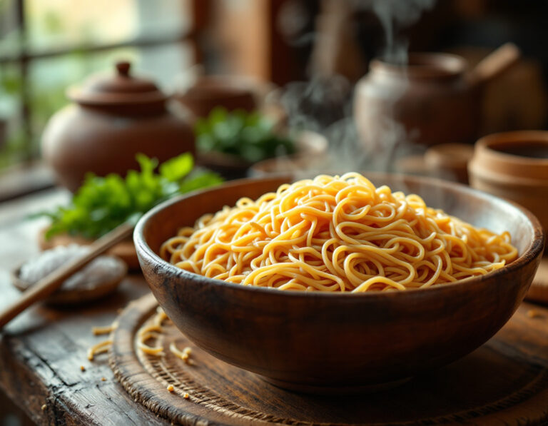 Receta de Lamian – Fideos chinos estirados a mano