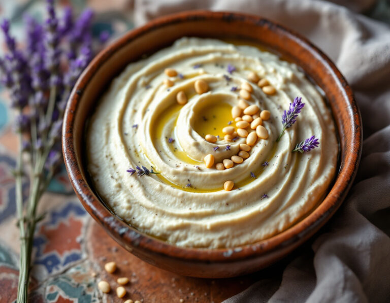 Crema Oriental de Lavendula | Receta Norteafricana