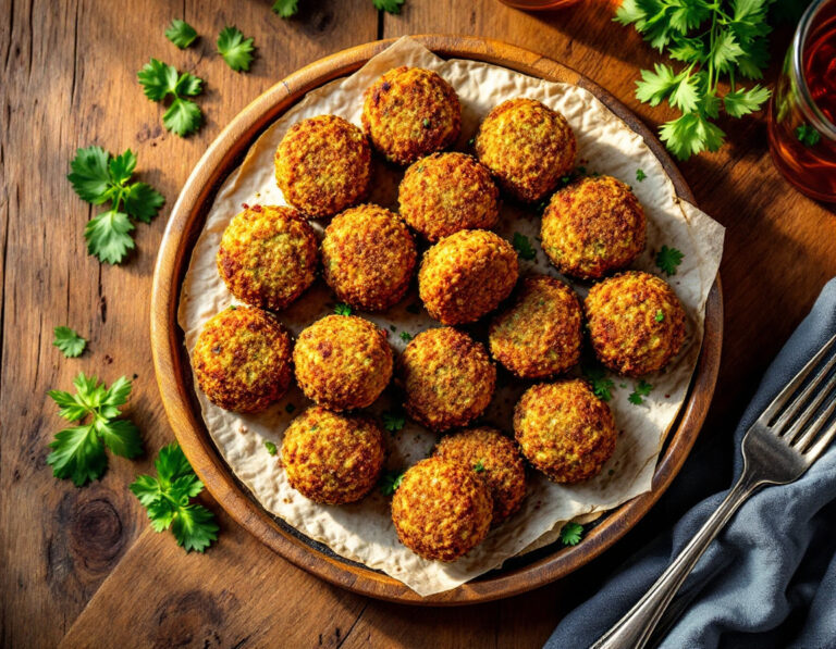 Receta auténtica de falafel libanés – crujiente