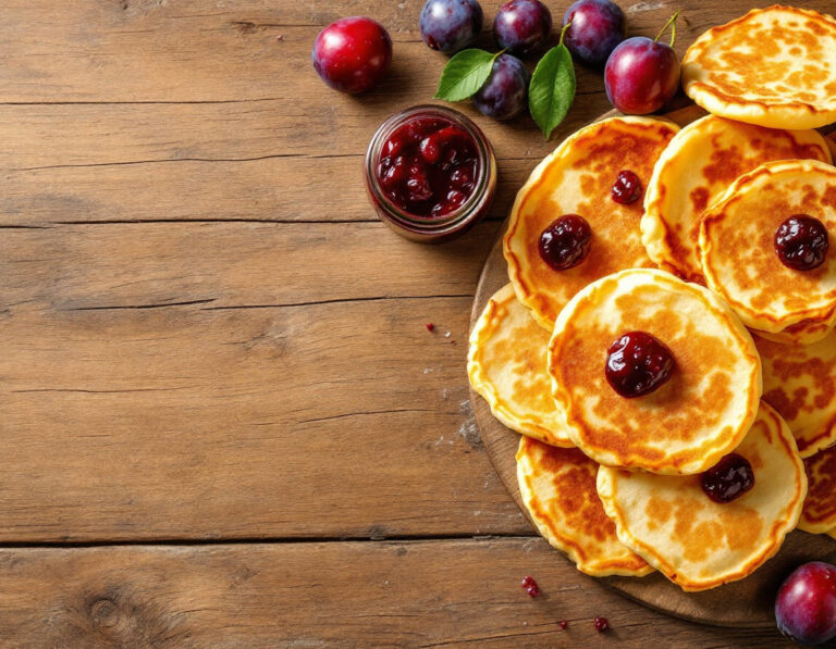 Receta de Liwanzen – Tortitas Checas de Levadura Esponjosas