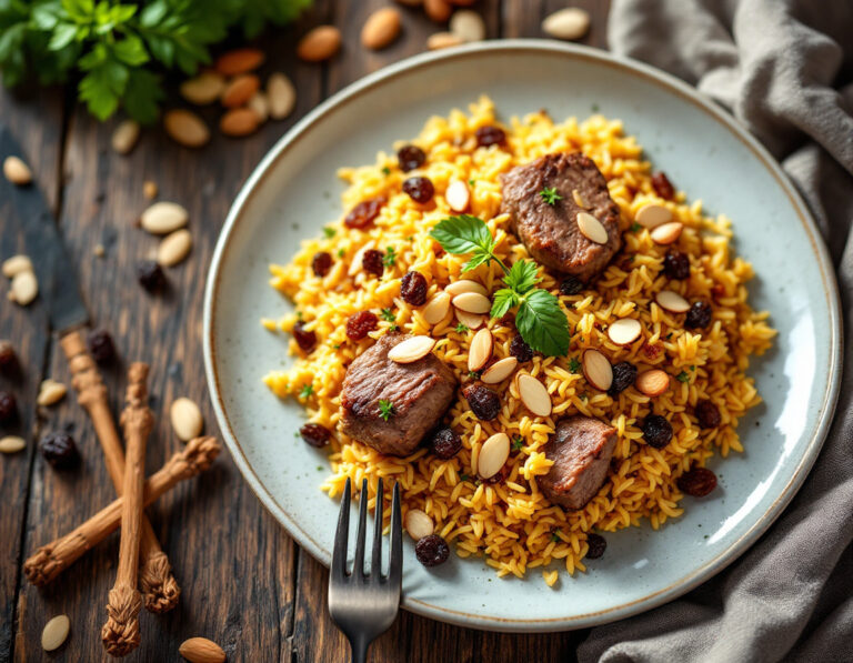 Receta de Majboos – Arroz especiado al estilo turco