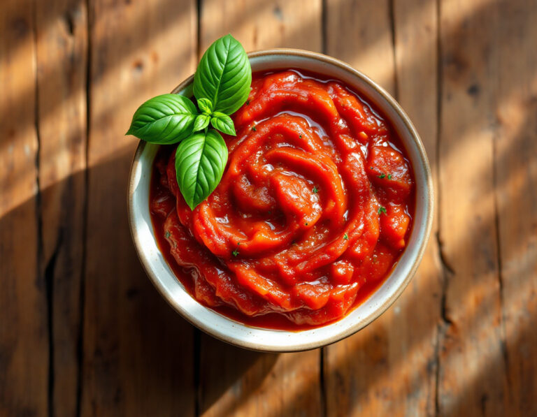Receta de Salsa Marinara – Auténtica Salsa de Tomate Italiana