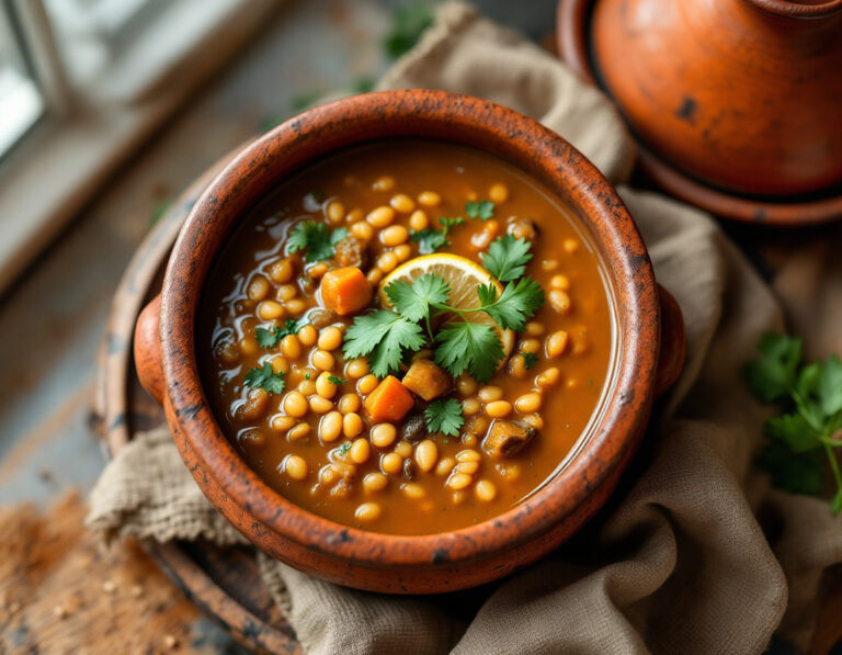 Receta Auténtica de Harira Marroquí – Tradicional