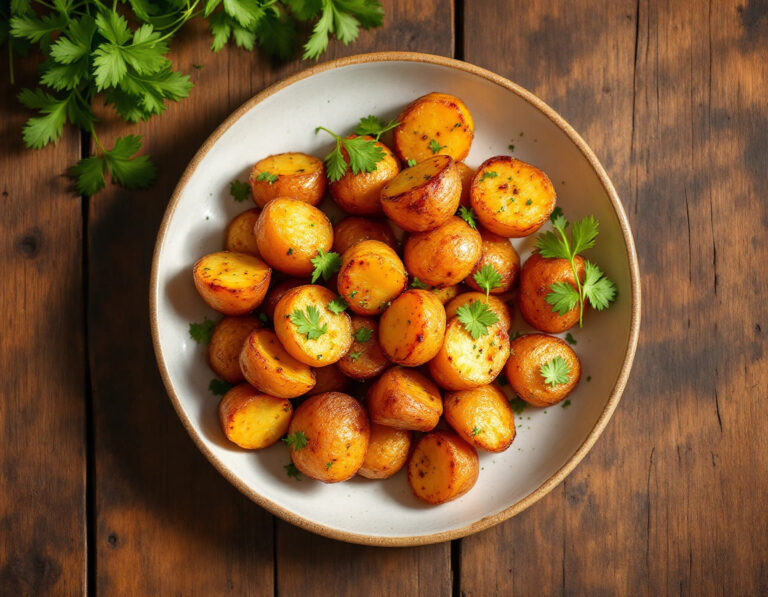 Patatas Marroquíes con Cilantro Receta