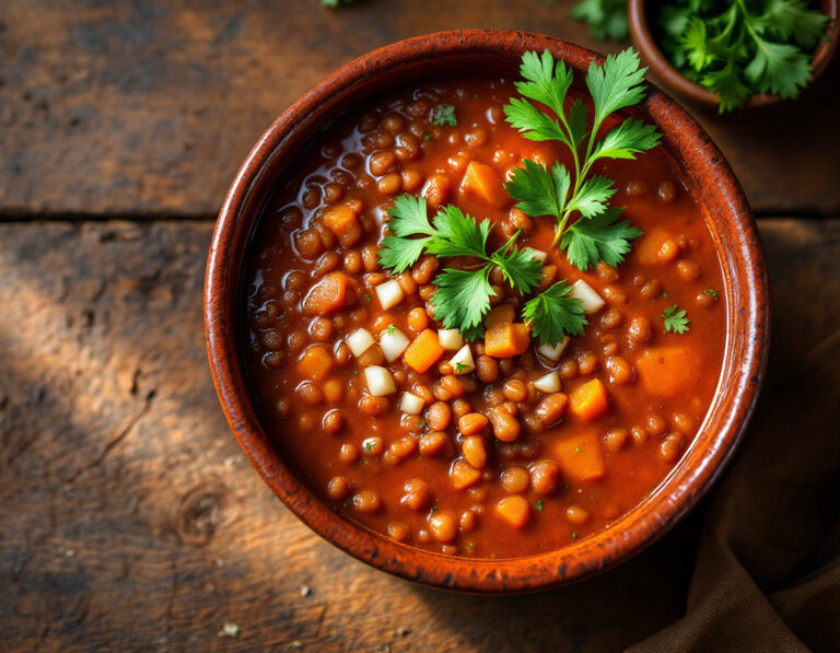 Sopa de Lentejas Marroquí – Harira Auténtica