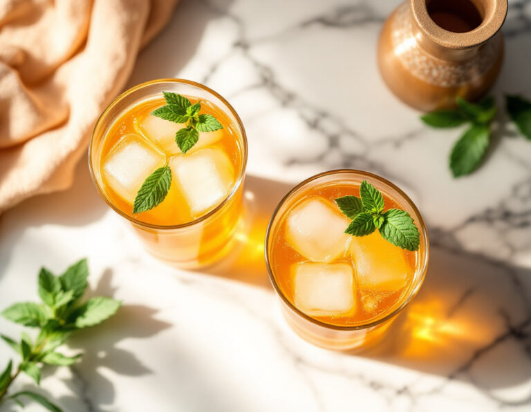 Moroccan Iced Tea Recipe – Refreshing Atay with Mint