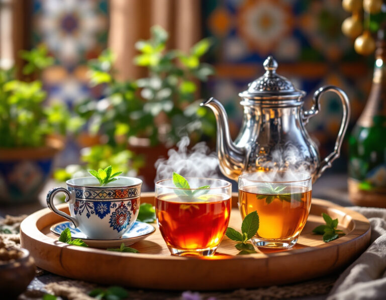 Receta de Té de Menta Marroquí – Atay Auténtico