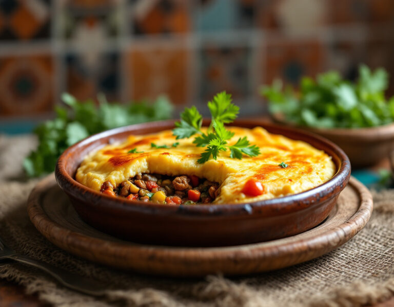 Moroccan Shepherd’s Pie – An Oriental Ground Meat Recipe