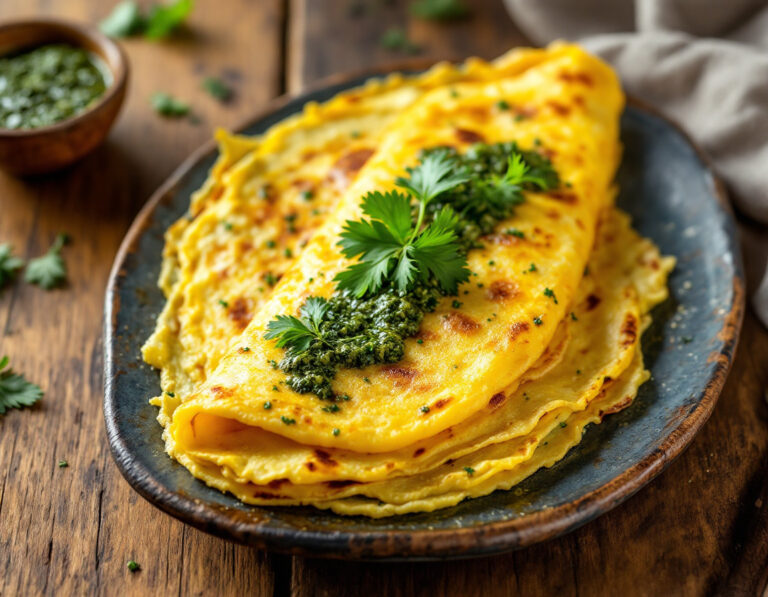 Receta de Tortilla Max Chimichurri – Desayuno Argentino