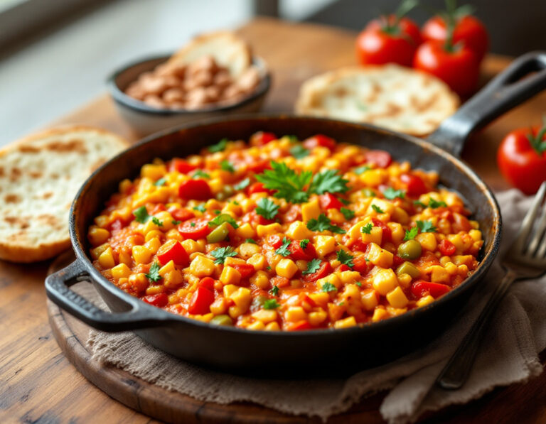 Menemen – Huevos Revueltos Turcos Auténticos