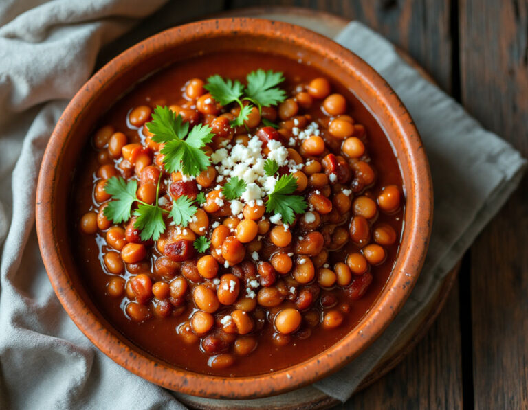 Receta Mexicana de Frijoles Refritos Cremosos