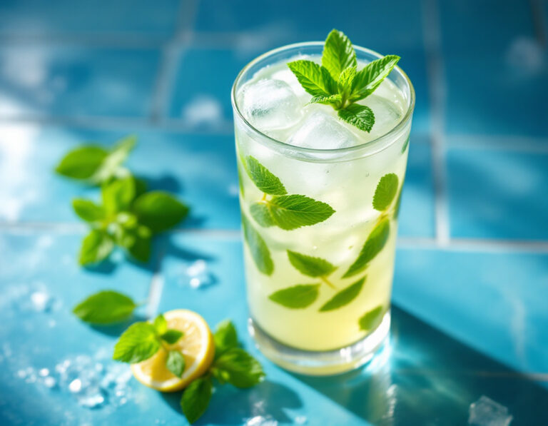 Auténtica Limonada de Menta Israelí (Limonana) | Refrescante