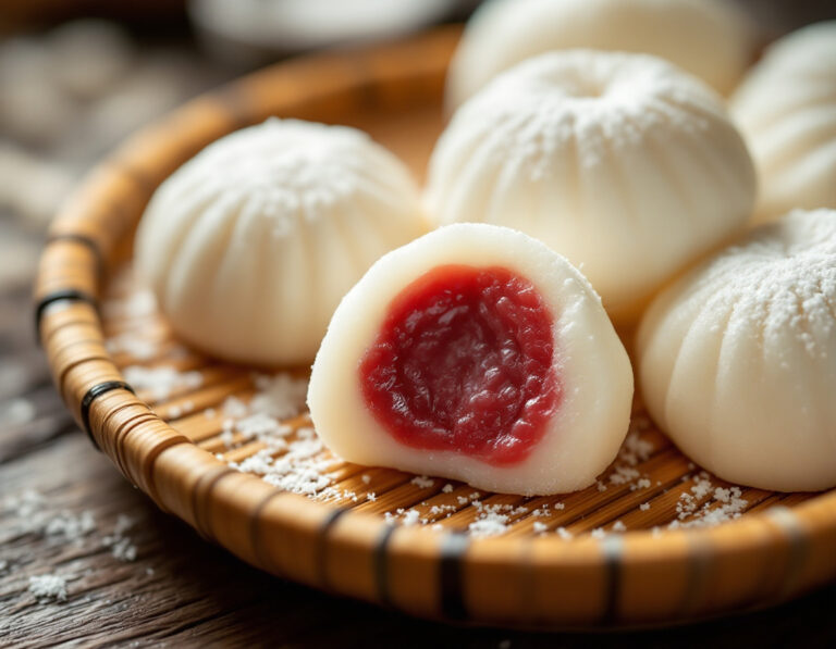 Filled Mochi Recipe – Traditional Japanese Sweet