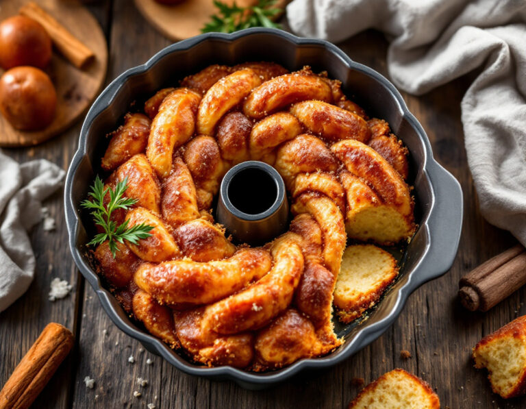 Monkey Bread Recipe - Sweet Pull-Apart Bread from the USA