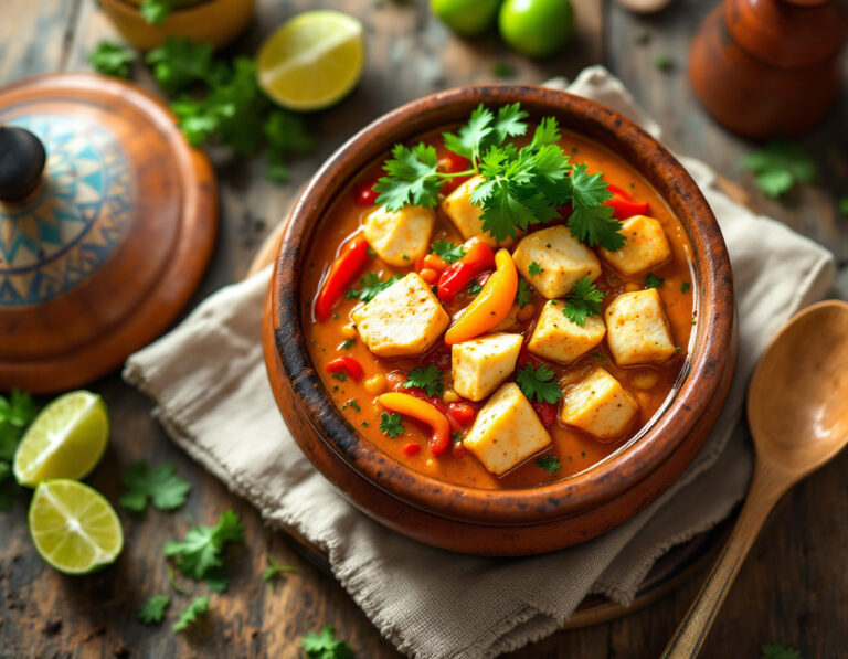 Receta de Moqueca de Peixe – Guiso Brasileño de Pescado