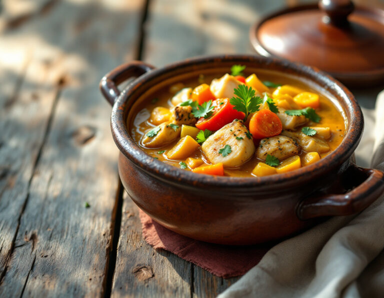 Authentisches Moqueca Rezept - Brasilianischer Fischeintopf