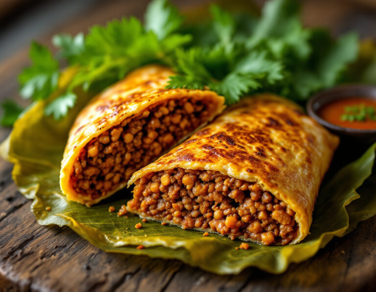 Receta de Murtabak – Tortitas Rellenas Malayas