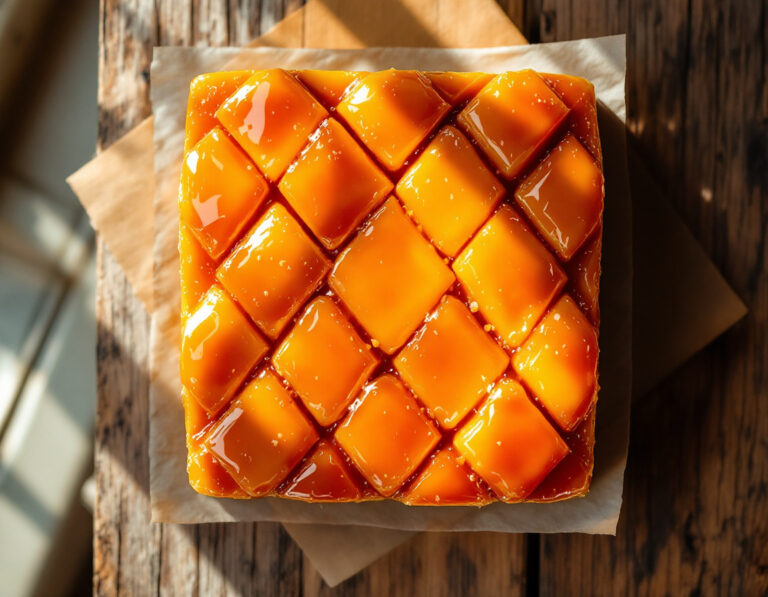 Receta de Namoura – Pastel Libanés de Sémola con Almíbar
