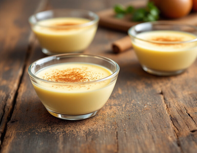 Receta de Natillas – El Pudín de Vainilla Español de la Abuela