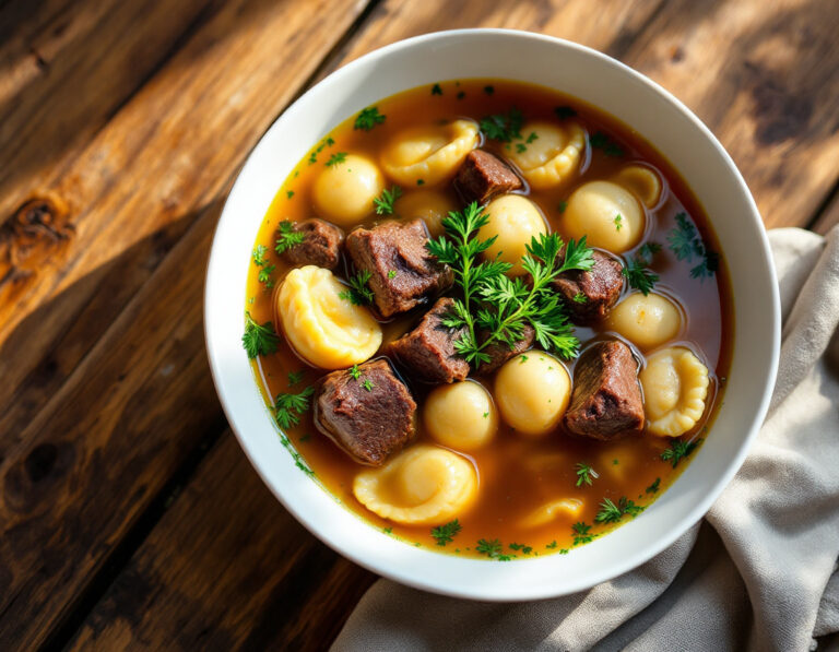 Sopa de Boda de Baja Sajonia – Receta Tradicional