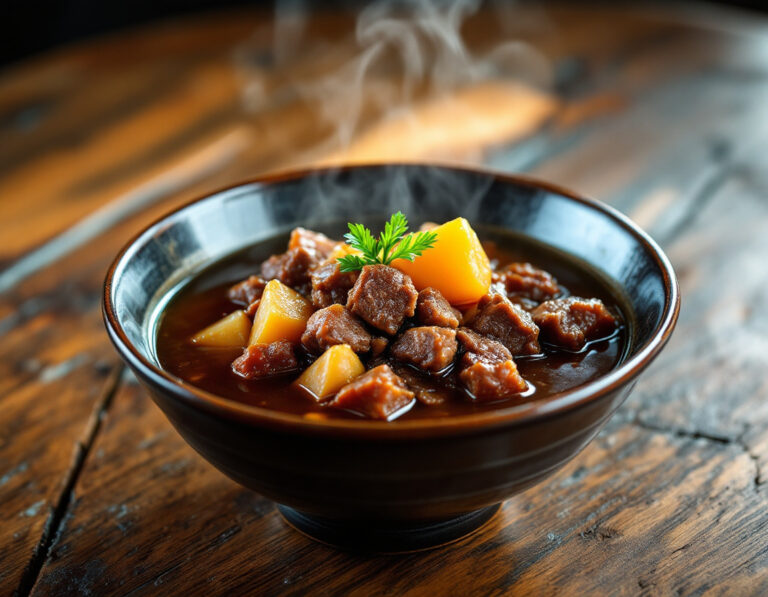 Receta de Nikujaga – Estofado Japonés de Carne