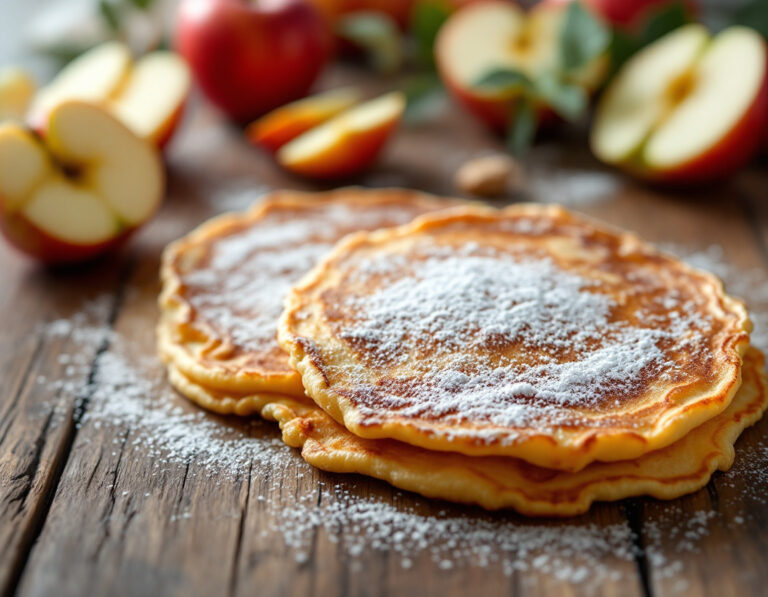 Öpfelchüechli Rezept - Original Schweizer Apfelpfannkuchen