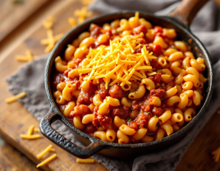 Goulash Americano en Un Solo Olla – Fácil y Delicioso