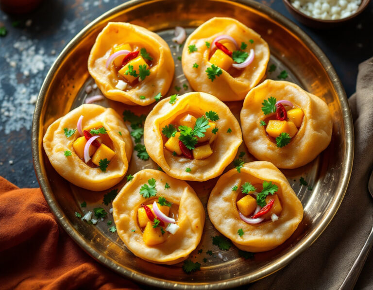Receta de Pani Puri – Auténtica comida callejera india