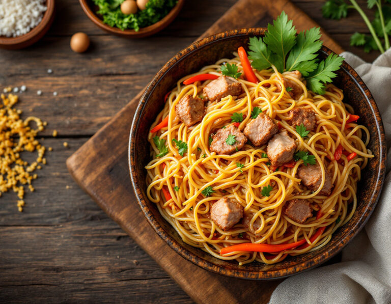 Receta de Pansit – Fideos Filipinos Auténticos