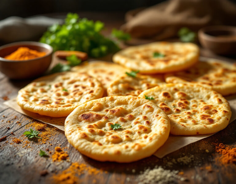 Receta de Papadam – Pan Plano Indio Crujiente de Lentejas