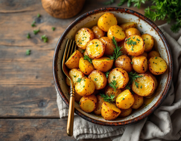 Receta de Patates Fournou – Patatas Griegas al Horno