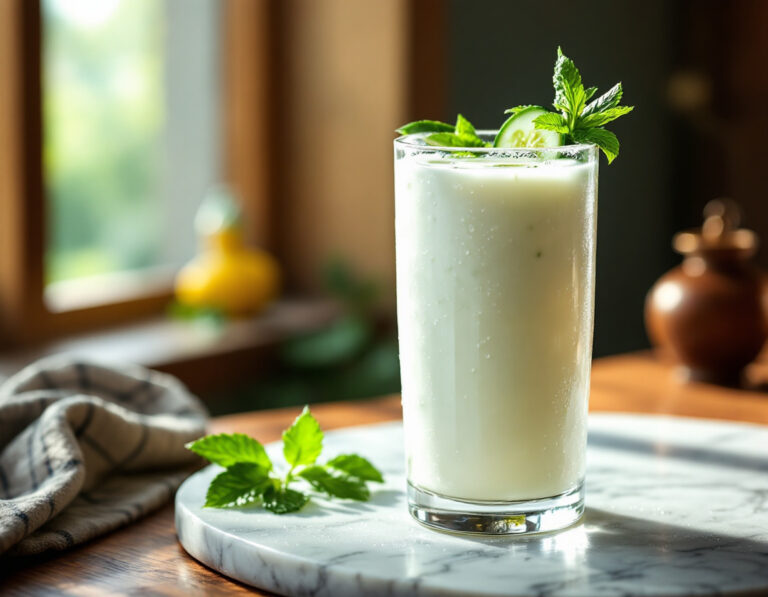 Receta de Dough Persa – Bebida Tradicional de Yogur
