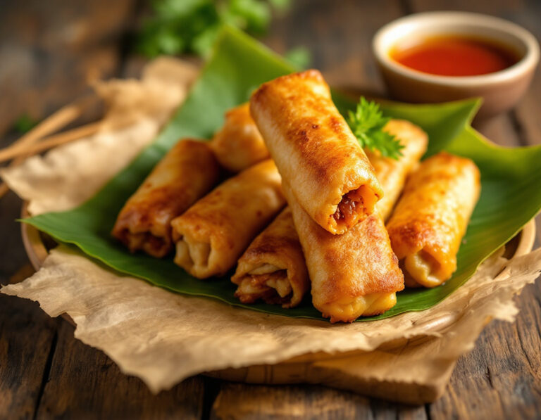 Receta de Lumpia Shanghai – Rollitos de Primavera Filipinos