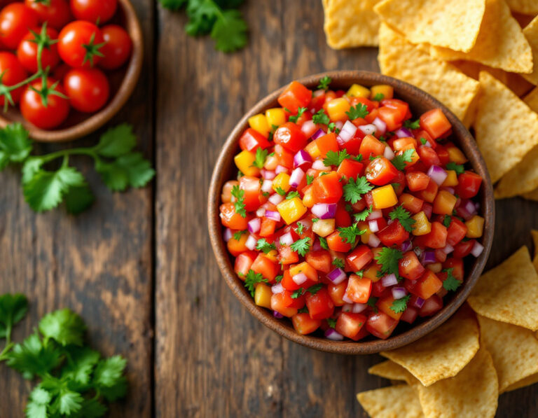 Receta de Pico de Gallo – Salsa Mexicana Auténtica