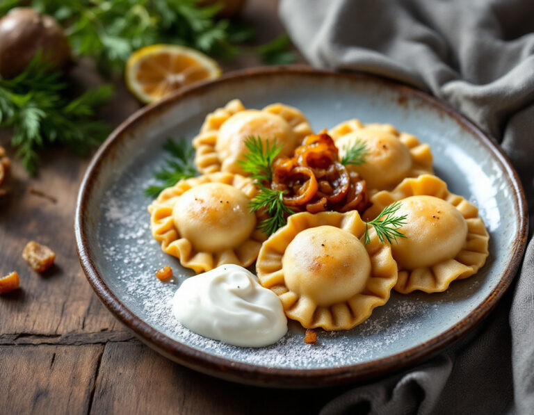 Receta de Pierogi Ruskie – Empanadillas Polacas Originales