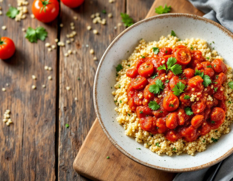 Receta de Cuscús de Tomate Picante | Cocina Africana