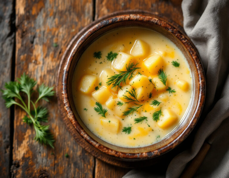 Receta de Polifka – Sopa de Patatas Polaca Auténtica